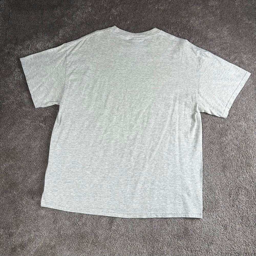 Vintage 90s Alaska Souvenir T-Shirt Tennessee River Size XL Gray Graphic Tee - Picture 3 of 4
